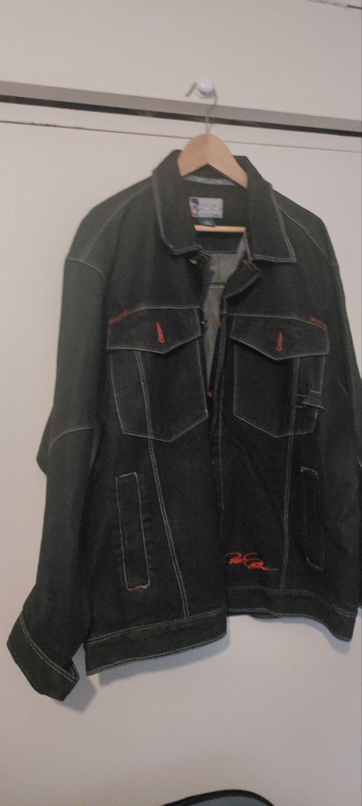 Raw Blue vintage hiphop spijkerjas - XL, Maat 56/58 (XL), Ophalen of Verzenden, Gedragen, Zwart