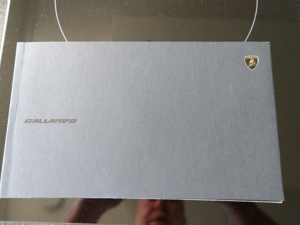 Lamborghini Gallardo brochure, Lamborghini, Ophalen of Verzenden, Zo goed als nieuw, Overige merken