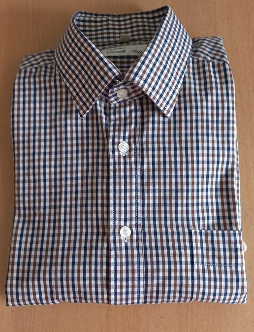 Herenoverhemd, Ophalen of Verzenden, Zo goed als nieuw, Meerkleurig, Halswijdte 43/44 (XL)