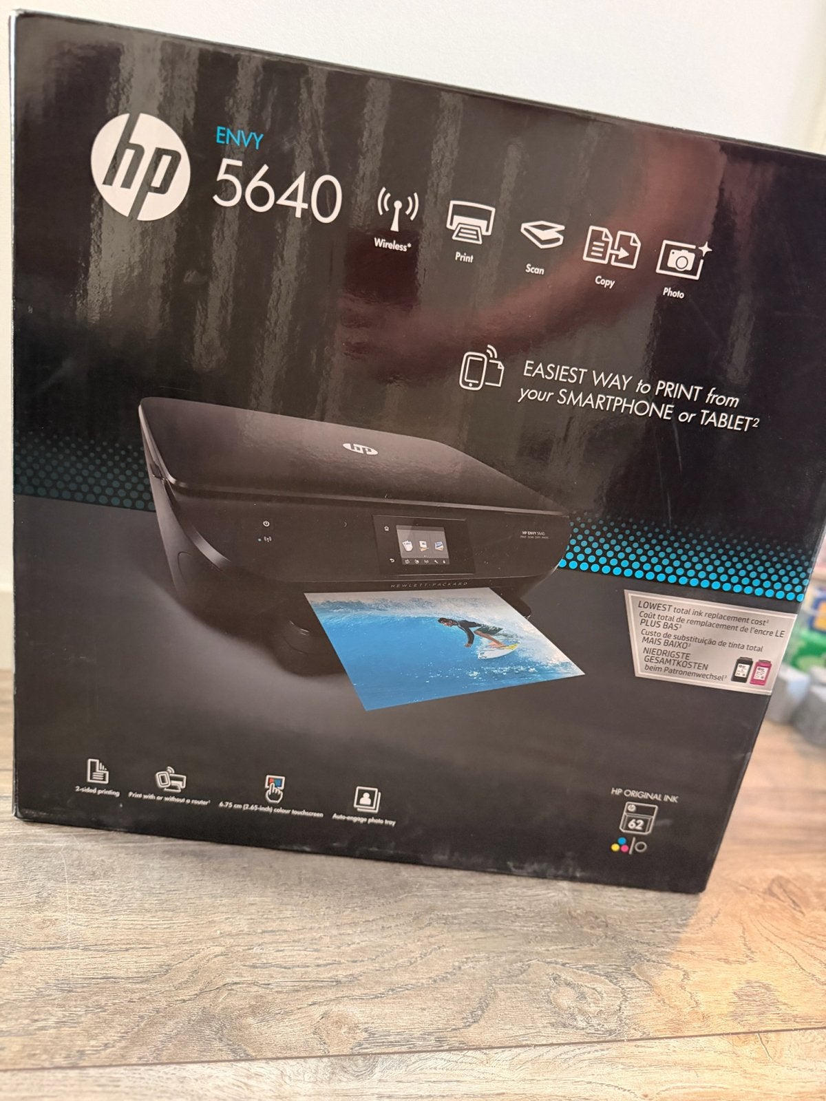 HP Envy 5640 All-in-One Printer - Draadloos en Kleur, Ophalen, Inkjetprinter, All-in-one, Kleur printen