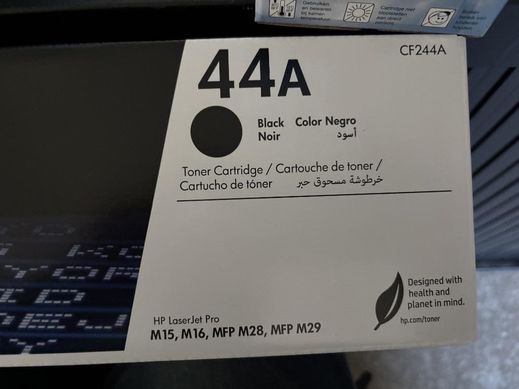 HP toner 44A, Computers en Software, Printerbenodigdheden, Ophalen, Nieuw, Toner, HP (ORIGINEEL)