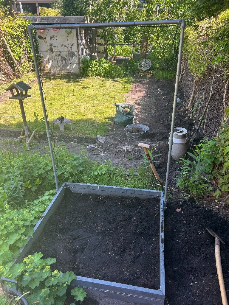 Makkelijk moestuin startpakket MM hero 16 vakken, Ophalen, Kunststof, Minder dan 30 cm, 100 cm of meer