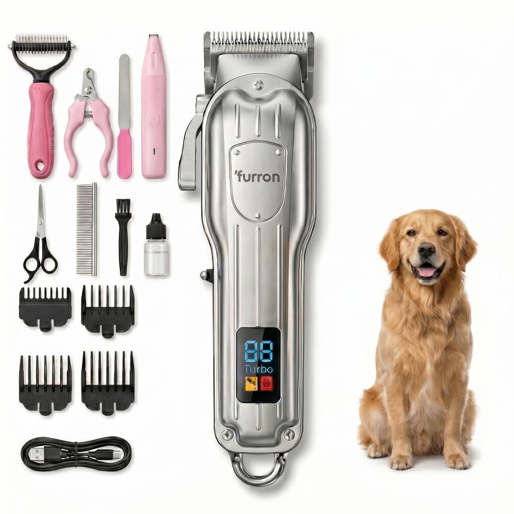 Furron Hondentondeuse Dikke Vacht – Draadloos & Fluisterstil, Verzenden, Nieuw