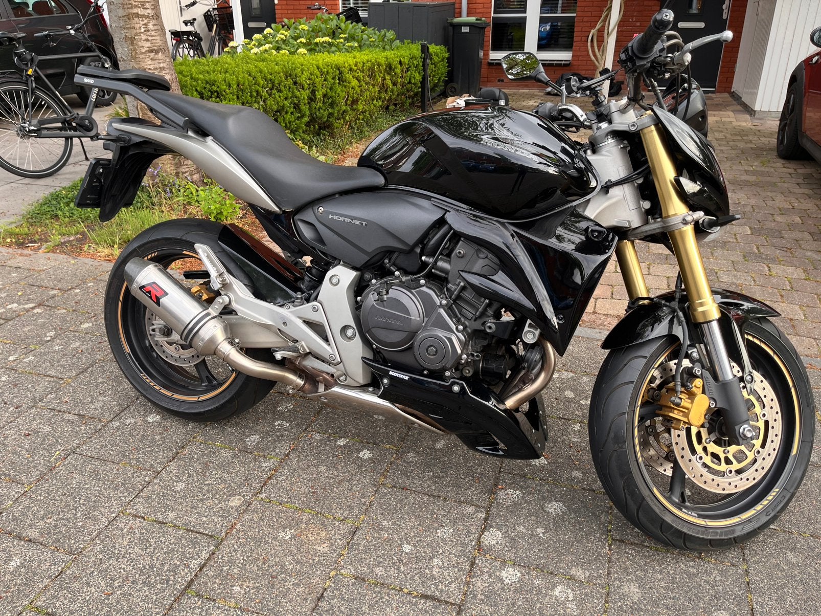 Honda CB 600F Hornet 2007 – Zwart, Motoren, Motoren | Honda, 4 cilinders, Motorrijbewijs A, Gebruikt, Particulier