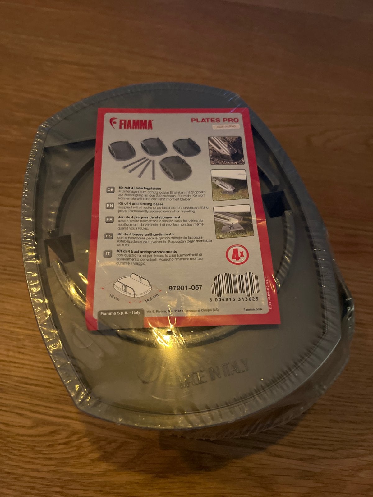 Fiamma Plates Pro - Anti-wegzinkplaten voor campers, Ophalen, Nieuw