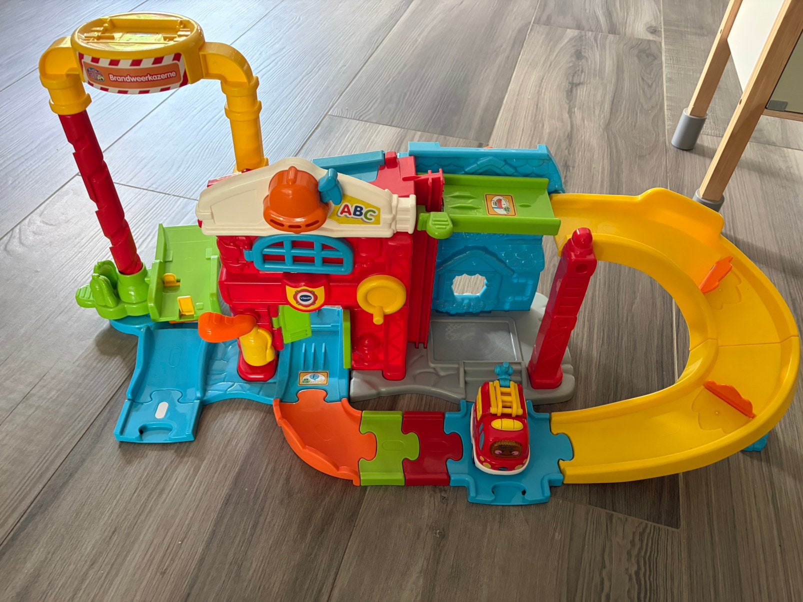 VTech Brandweerkazerne met brandweerauto (geluid/muziek), Ophalen of Verzenden, Nieuw, Overige typen, Met geluid