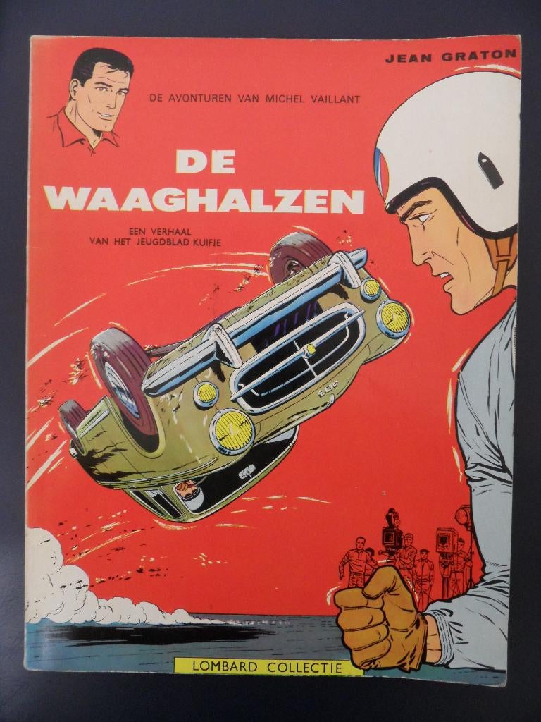 Michel Vaillant. De Waaghalzen. 1967., Boeken, Eén stripboek, Ophalen of Verzenden, Gelezen