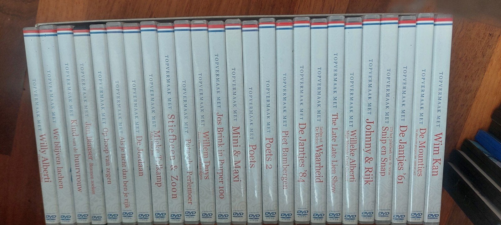 Topvermaak met... complete serie dvd's, Cd's en Dvd's, Dvd's | Cabaret en Sketches, Ophalen, Zo goed als nieuw