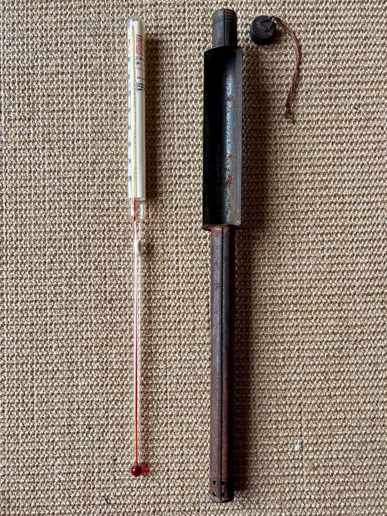 Vintage Weckketel thermometer jaren '30 '40, Verzenden