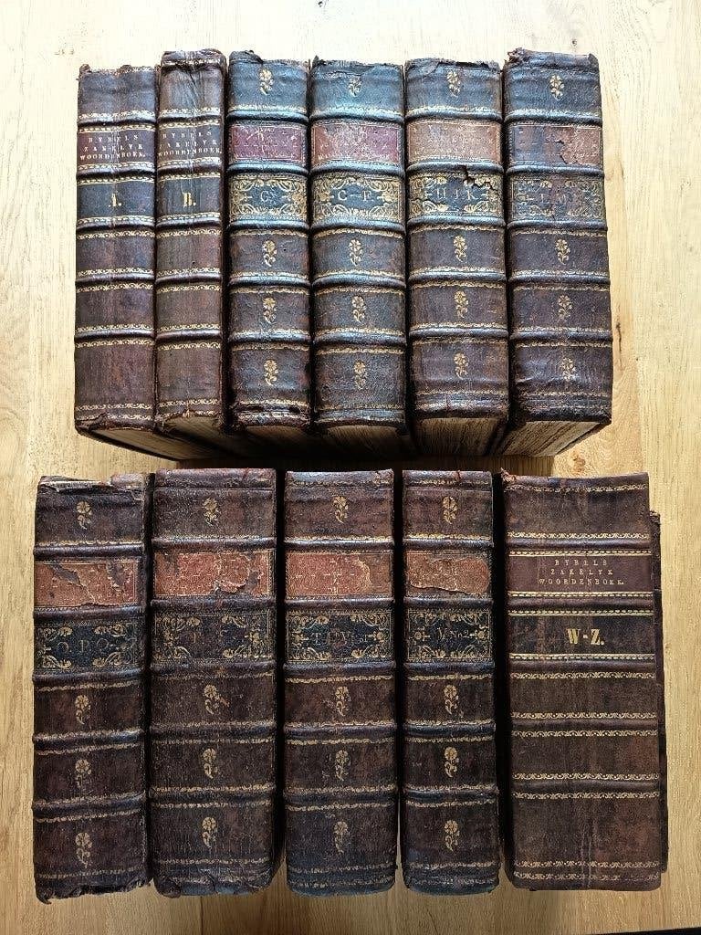 J.G. Staringh - Bybels Zakelyk-Woordenboek: 13 delen - 1761, Ophalen of Verzenden