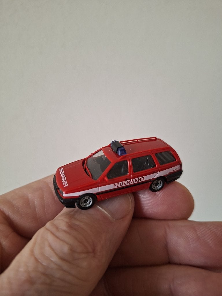 Volkswagen Golf Variant Brandweer Herpa 1:87 042819, Ophalen of Verzenden, Zo goed als nieuw, Auto, Herpa