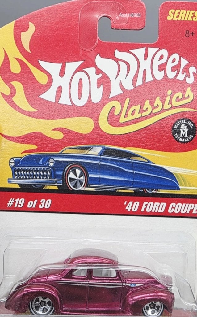 Hot Wheels '40 Ford Coupe Spectraflame Red, Ophalen of Verzenden, Zo goed als nieuw, Auto