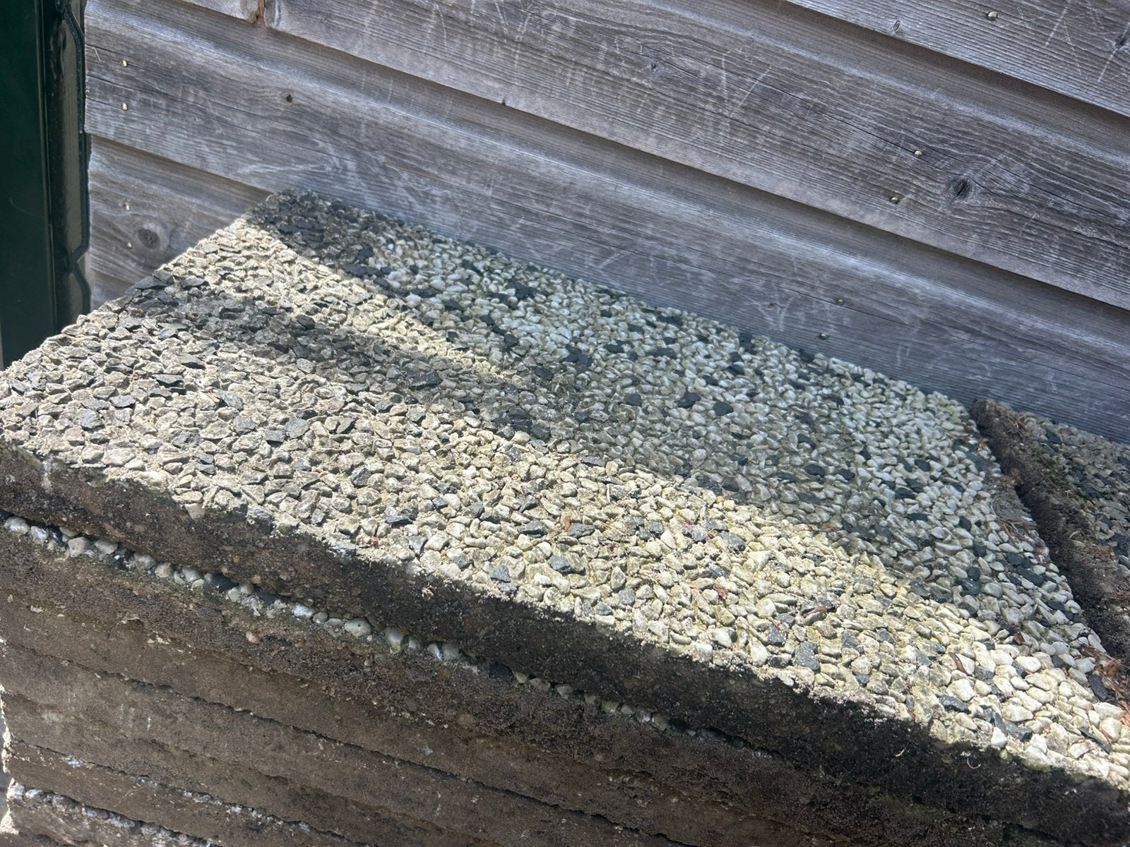 Gratis Grind tegels, Tuin en Terras, Ophalen of Verzenden, Gebruikt