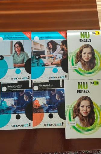 MBO ICT NIV 4 ALLE BOEKEN, Boeken, Ophalen, Zo goed als nieuw, Overige niveaus, Informatica en Computer