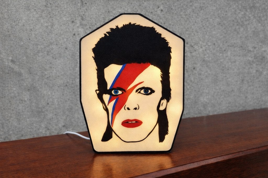 David Bowie Stardust / Aladdin Sane Lightbox, Kunststof, Verzenden, ., Nieuw