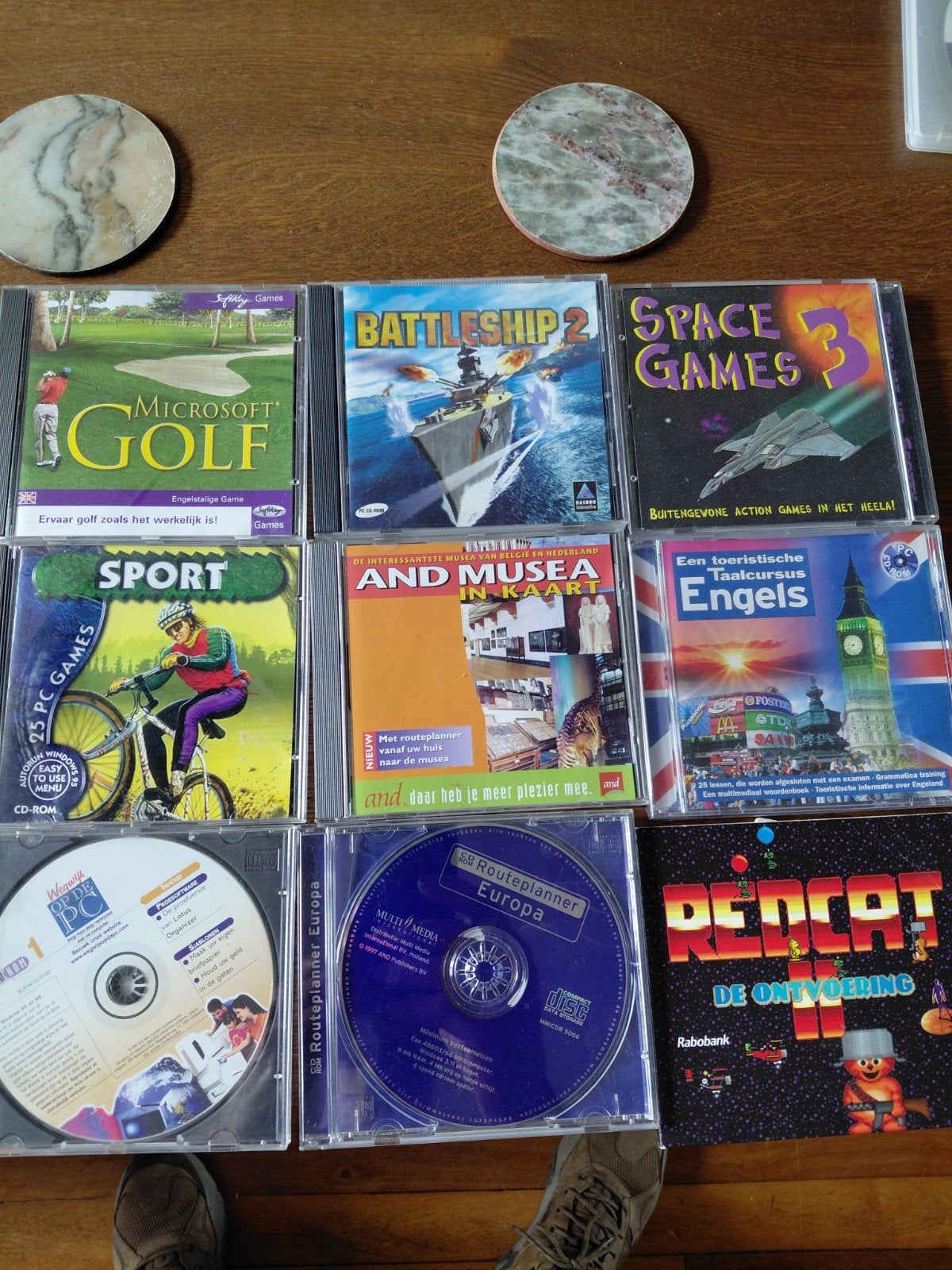 oude pc spellen gta3 sign of the sun warbirds reloaded, Ophalen of Verzenden, Gebruikt