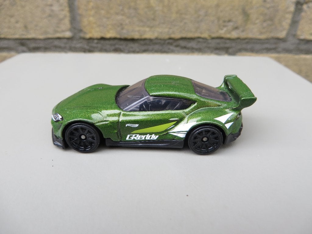 Hotwheels Toyota GR Supra, Ophalen of Verzenden, Zo goed als nieuw, Auto
