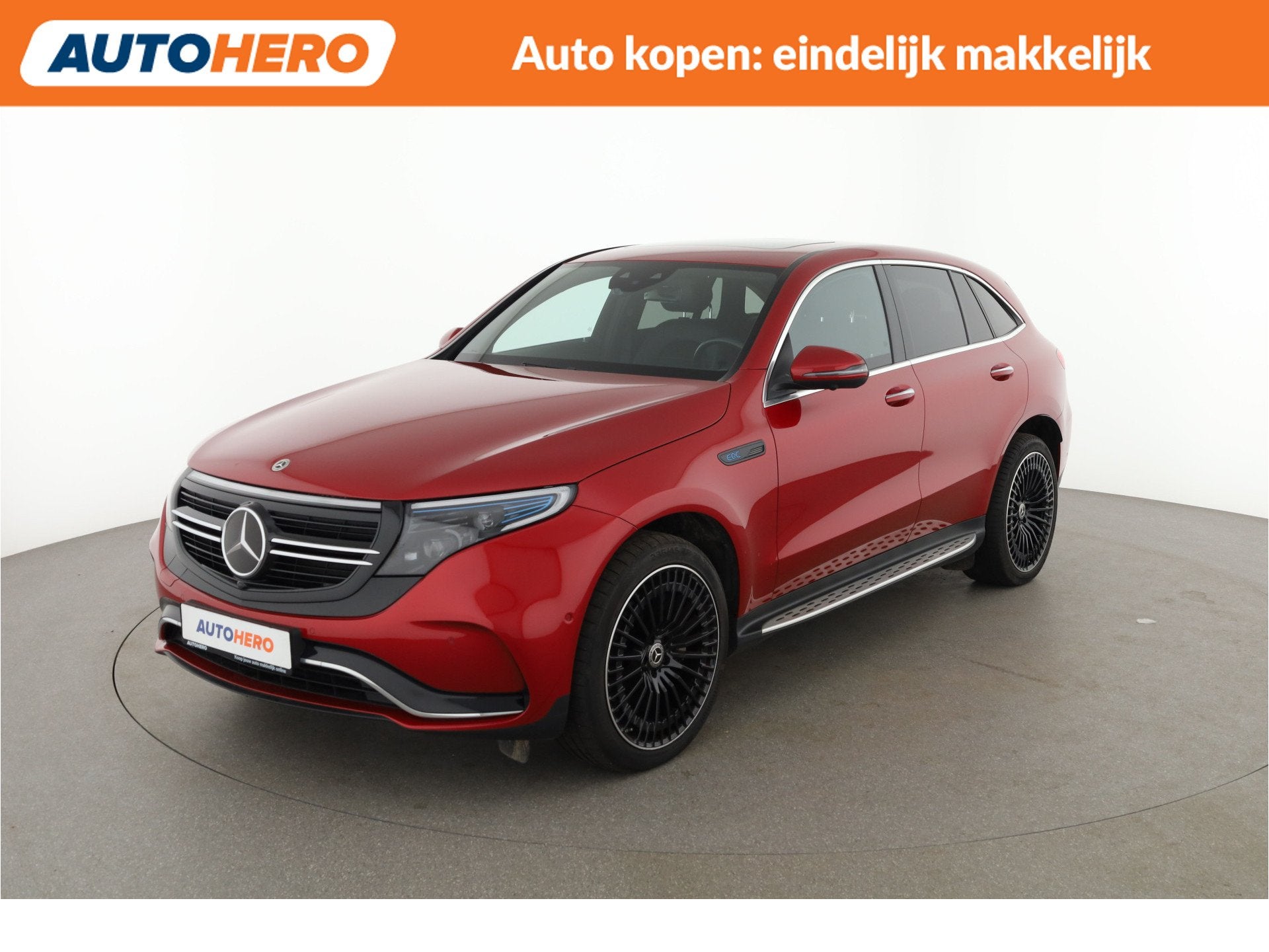 Mercedes-Benz EQC 400 4MATIC 80 kWh |MM90793| (bj 2023), Automaat, 34 min, 2395 kg, Leder en Stof