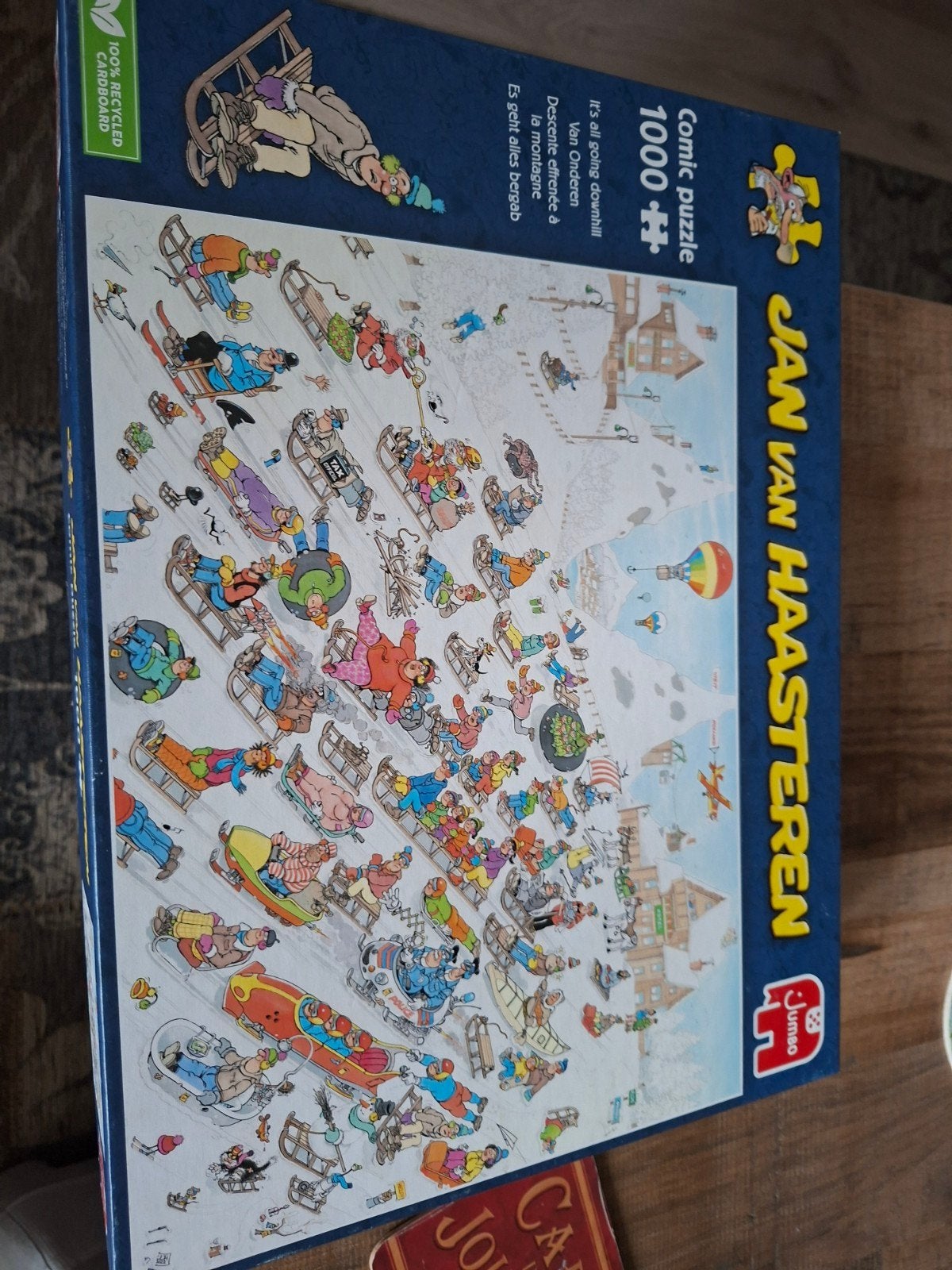 Jan van Haasteren van onderen, Hobby en Vrije tijd, Denksport en Puzzels, Ophalen, 500 t/m 1500 stukjes, Zo goed als nieuw