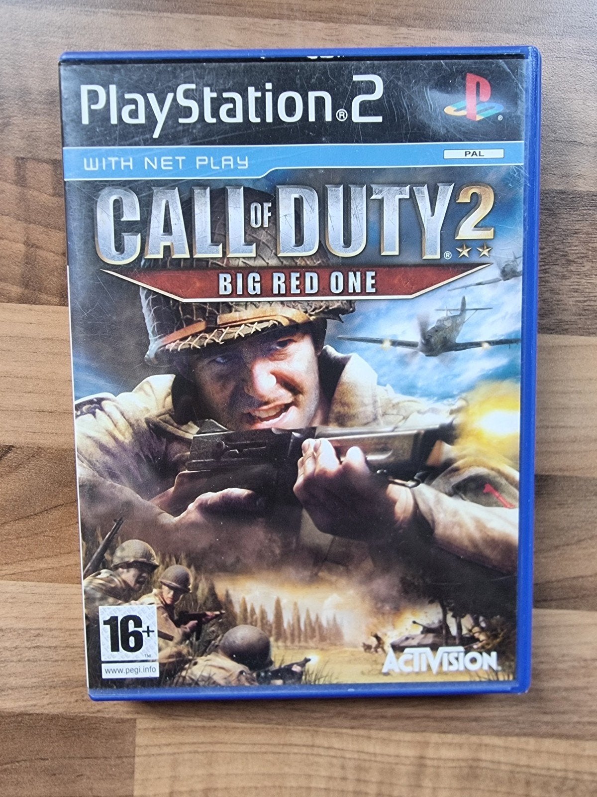Call of duty 2 The big red one - Compleet, Spelcomputers en Games, Games | Sony PlayStation 2, Vanaf 18 jaar, Shooter, 1 speler