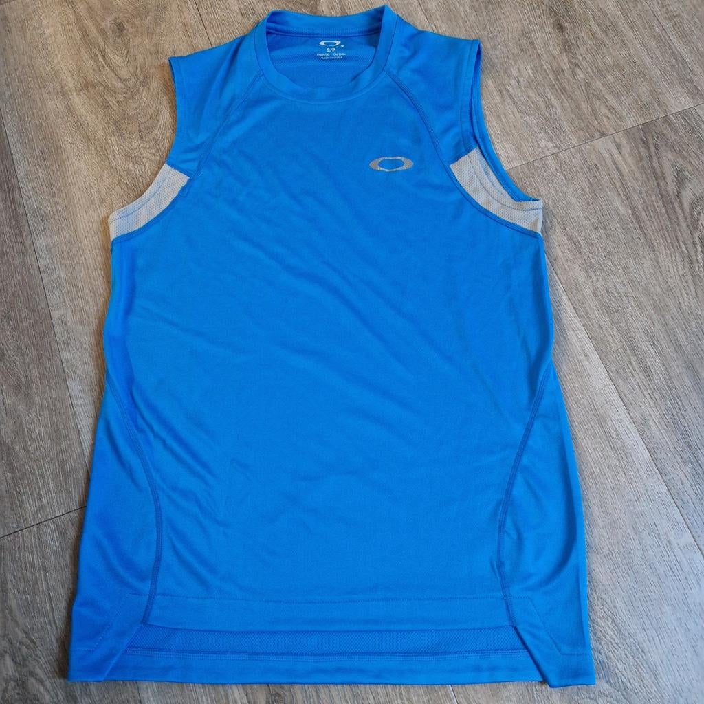 Oakley sportshirt - Blauw (S), Oakley, Blauw, Ophalen of Verzenden, Zo goed als nieuw