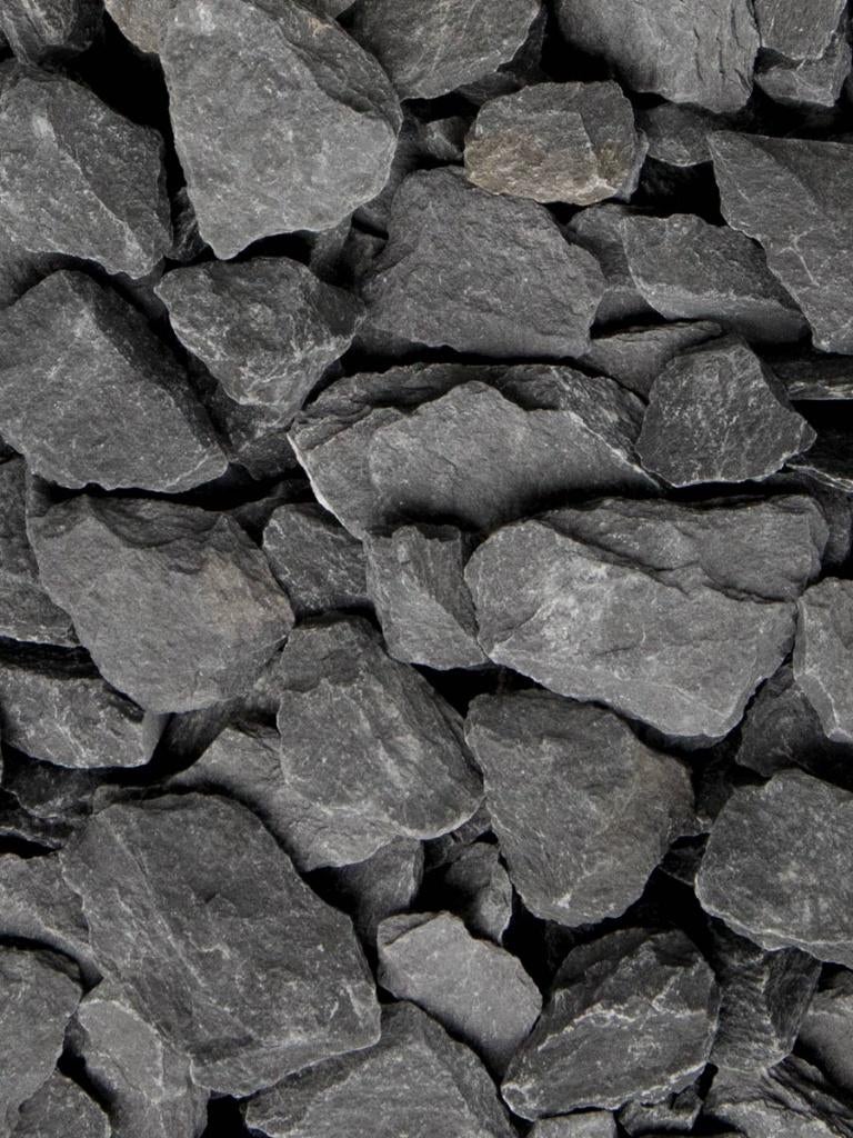 Canadian slate zwart antraciet leisteen uniek plat decoratie, Tuin en Terras, Grind, Keien en Split, Overige materialen, Verzenden