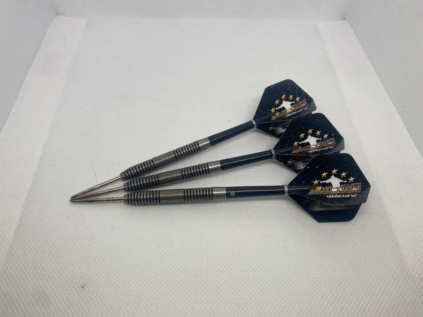 Unicorn Raymond van Barneveld World Champion phase 1 25g, Ophalen of Verzenden, Gebruikt, Pijlen