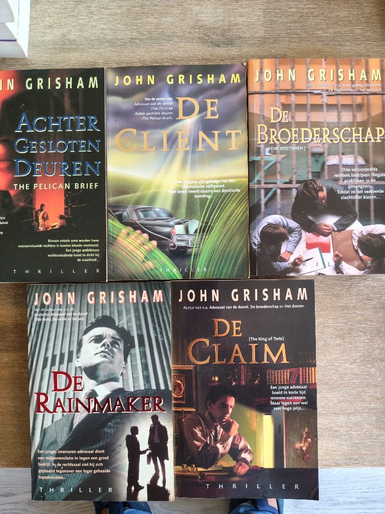 4862 john grisham set 2, Verzenden