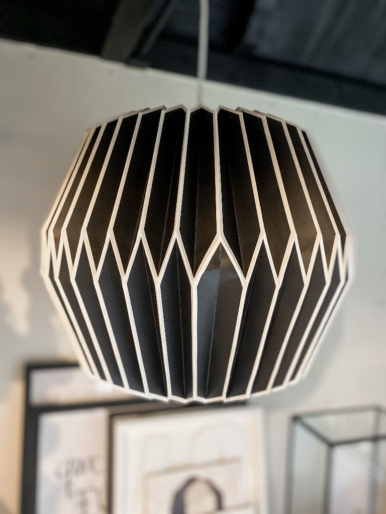 Origami lamp van papier, Ophalen of Verzenden, Nieuw, Rond