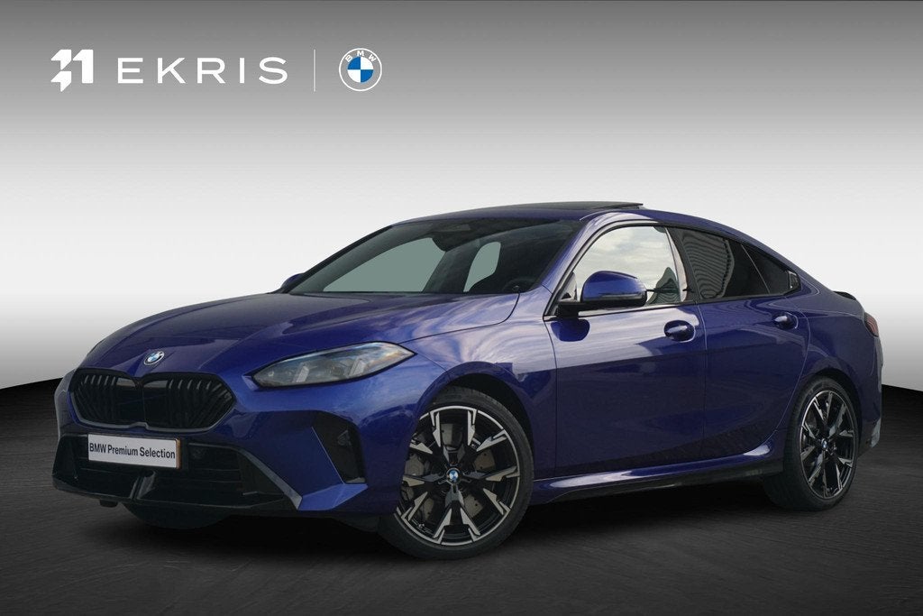 BMW 2 Serie Gran Coupé 220 M Sportpakket Pro 19'' | Elektri, Auto's, BMW, Stof, Met garantie (alle), Blauw, Bedrijf