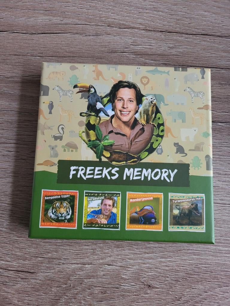 Freek Vonk Memory Spel - Freeks memory, Ophalen of Verzenden, Minder dan 500 stukjes, Zo goed als nieuw, Overige typen