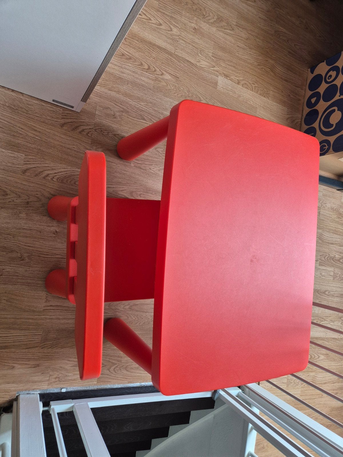 IKEA Mammut kinderstoel en tafel set rood, Ophalen