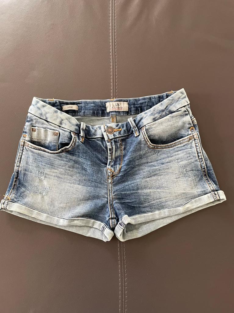 LTB korte broek maat XS, Ophalen of Verzenden, Gedragen, Blauw, W27 (confectie 34) of kleiner