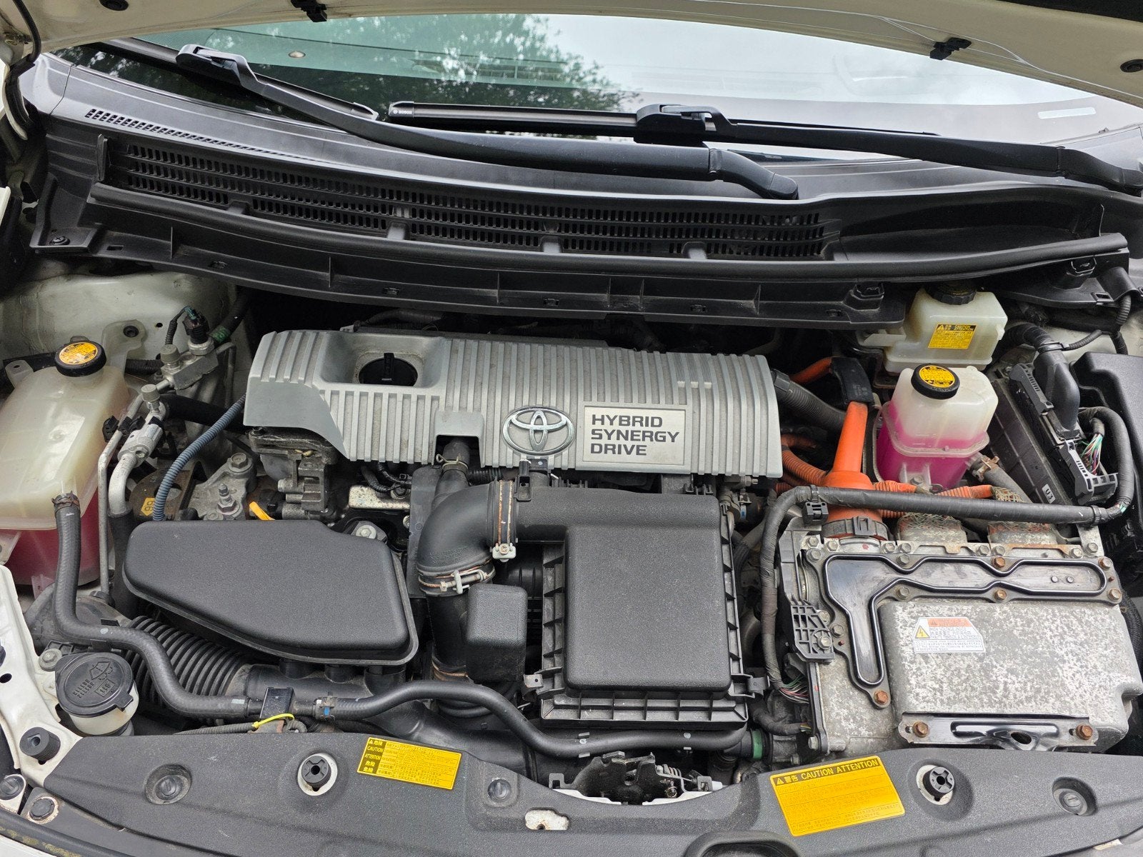 Toyota Prius 1.8 Full Hybrid 136PK Aut 2010 Wit, Auto's, Toyota, 1345 kg, 4 cilinders, Wit, Origineel Nederlands