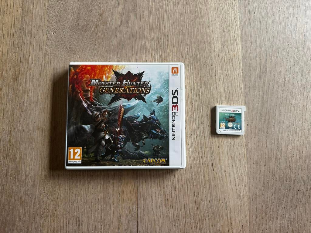Monster Hunter Generations - Nintendo 3DS, Spelcomputers en Games, Games | Nintendo 2DS en 3DS, Zo goed als nieuw, Avontuur en Actie