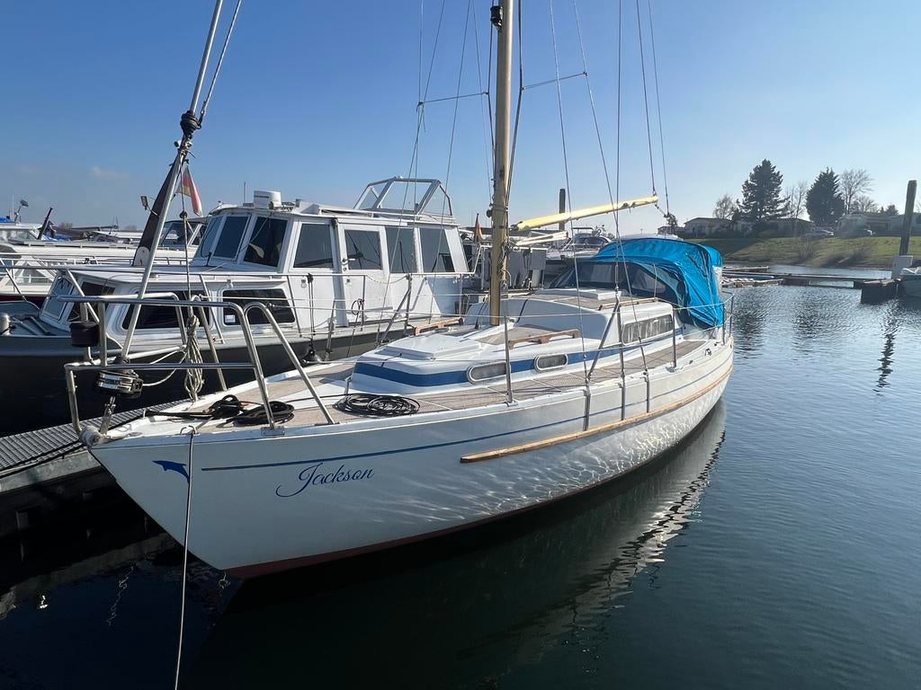 Zeer mooie Albin Vega 27, nummer 1313 uit 1973 zeewaardig, Watersport en Boten, Ophalen, S-spant, Diesel, Zo goed als nieuw