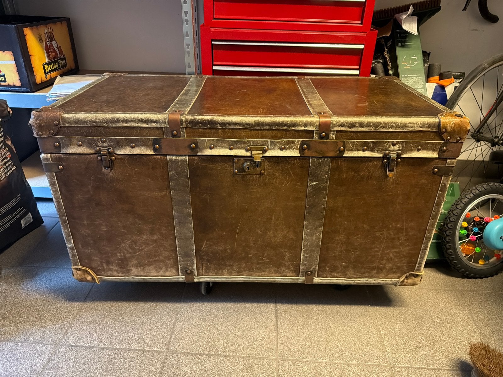 Opberg kist 100x50x50 cm, Huis en Inrichting, Woonaccessoires | Kisten, Ophalen, 50 – 75, Gebruikt, 100 tot 150 cm