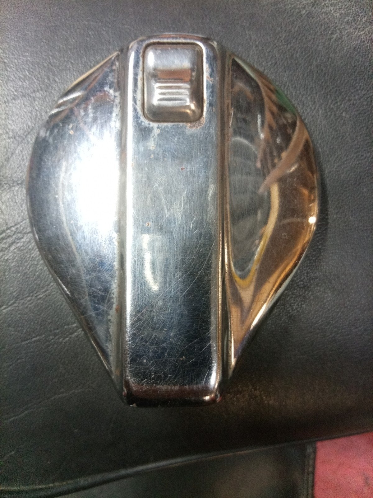RVS Italiaanse tankdop voor klassieke motoren, Motoren, Ophalen of Verzenden, Gebruikt