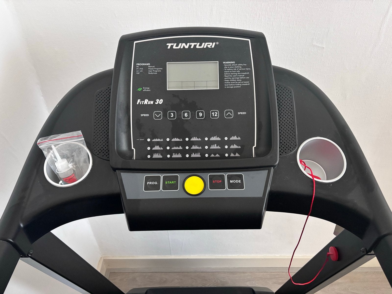 Tunturi FitRun 30 Loopband - Zo goed als nieuw, Ophalen, Zo goed als nieuw, Metaal, Loopband