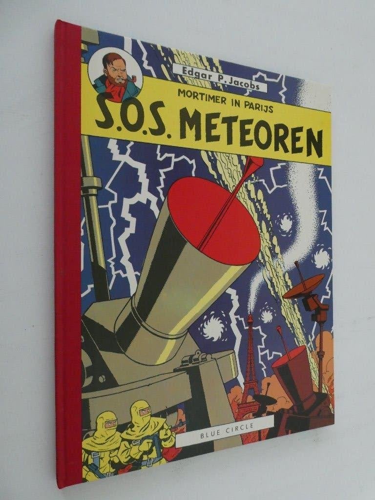 05_HC_G_S.O.S. meteoren -Mortimer in Parijs [Blue Circel, gr, Boeken, Eén stripboek, Ophalen of Verzenden, Gelezen, Jacobs, Edgar Pierre