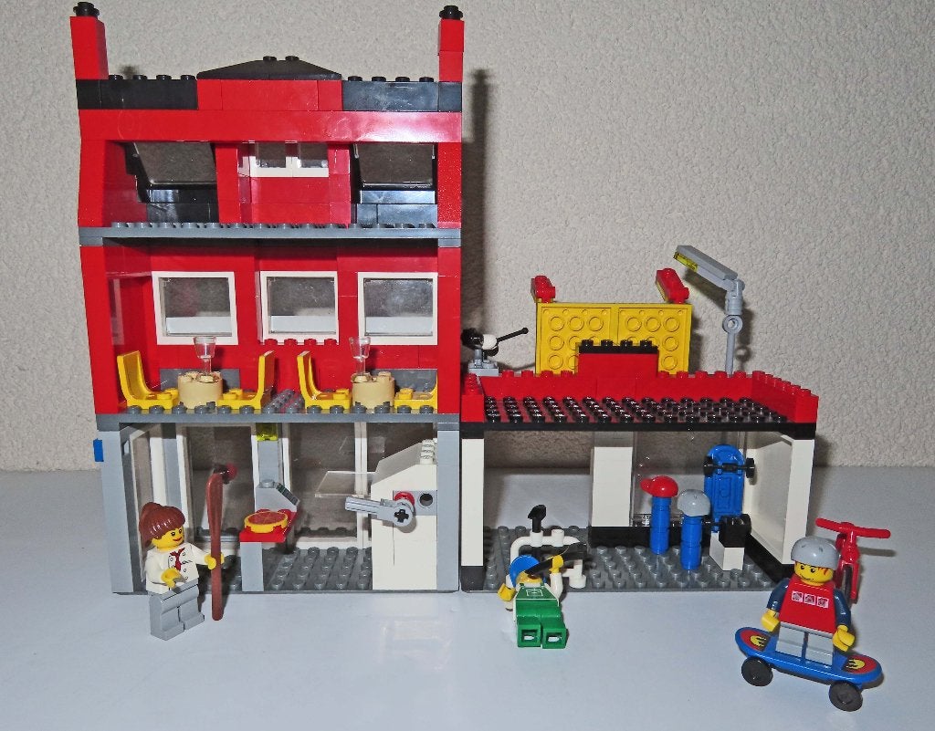Foto 10 van Lego City straathoek 7641, met bijbeh. boekjes, izgst