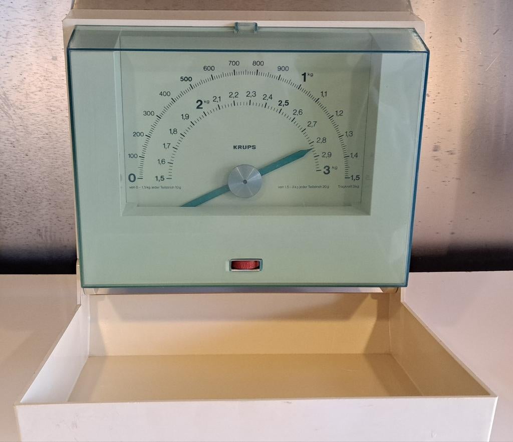 Krups wand weegschaal, Ophalen, Keukenweegschaal, Minder dan 10 kg