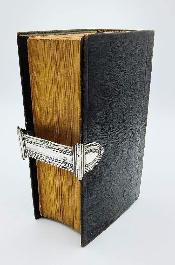 Bijbel met zilveren slot, M. Bartel, Franeker, 1827