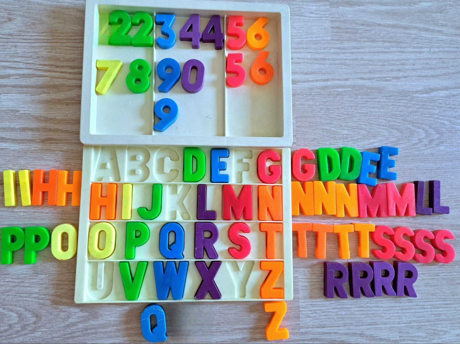 Fisher price letters en cijfers per stuk te koop, Kinderen en Baby's, Speelgoed | Fisher-Price, Ophalen of Verzenden, Speelset