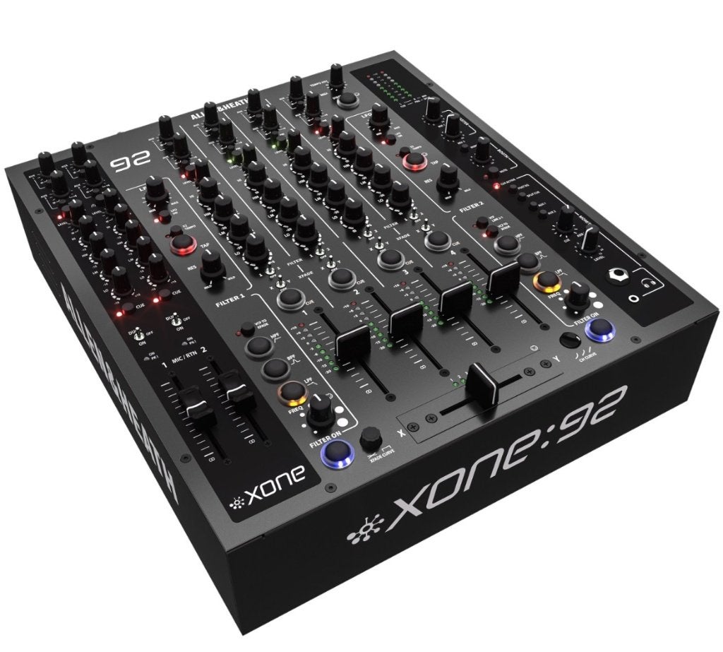 Allen Heath Xone 92 mk2 DJ Mixer te huur verhuur vervoer, Muziek en Instrumenten, Ophalen, Zo goed als nieuw, Dj-set, Overige merken