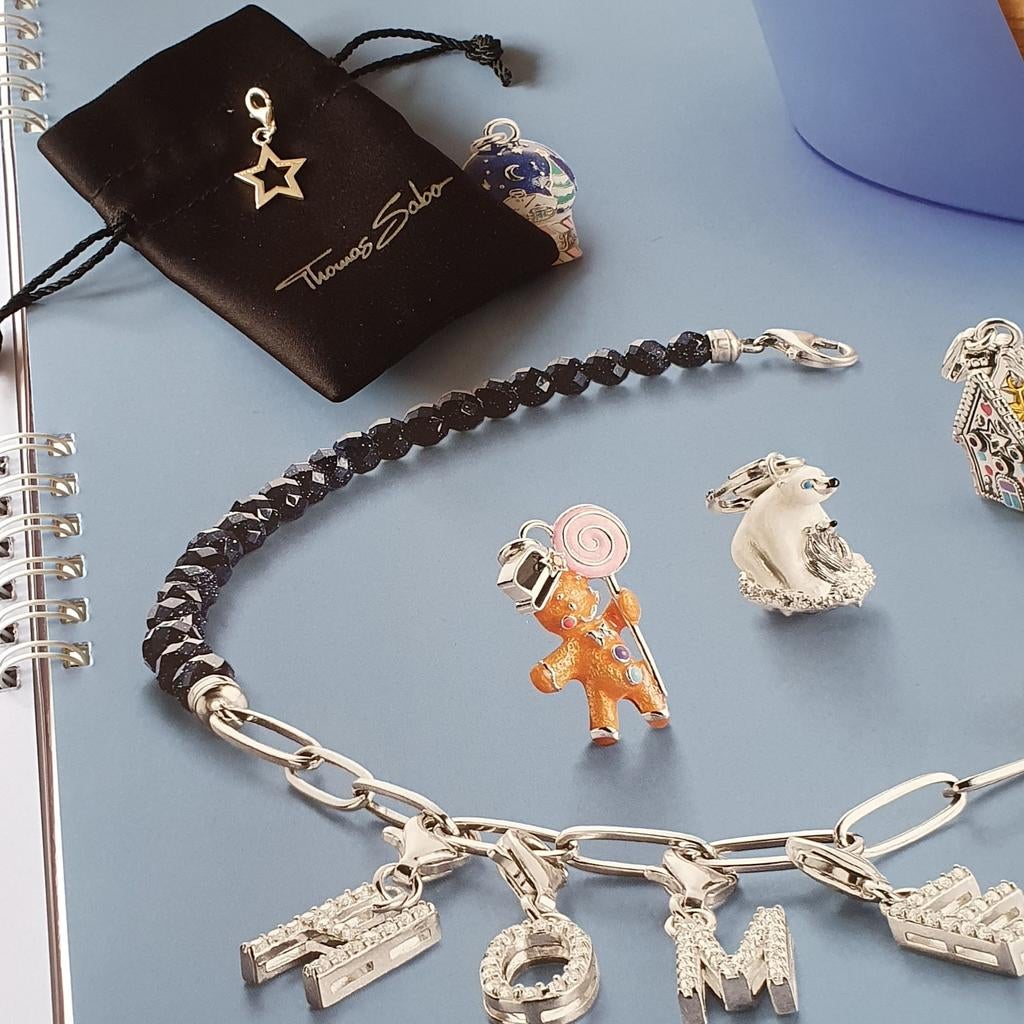 Thomas Sabo bedel ster, Sieraden, Tassen en Uiterlijk, Ophalen of Verzenden, Nieuw, Zilver