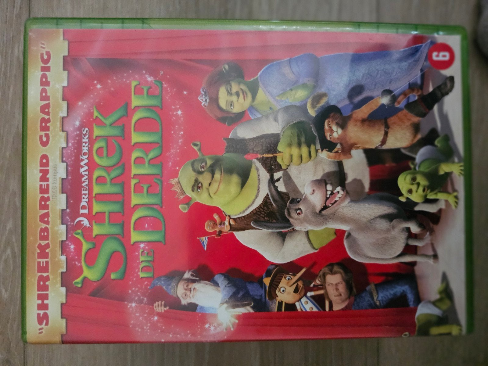 Shrek de Derde DVD - "Shrekbarend grappig!", Bonusmateriaal, Gebruikt, Animatie, Amerikaans