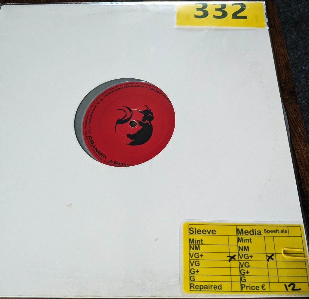 Negative A & Darkcontroller / E-Noid – DNA Most Wanted, Gebruikt, 1990 - 1999, Ophalen of Verzenden, 12 inch