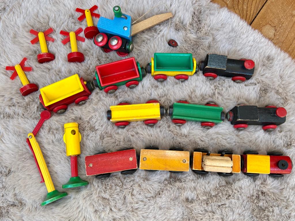 brio trein, Kinderen en Baby's, Speelgoed | Houten speelgoed, Ophalen, Gebruikt, Overige typen