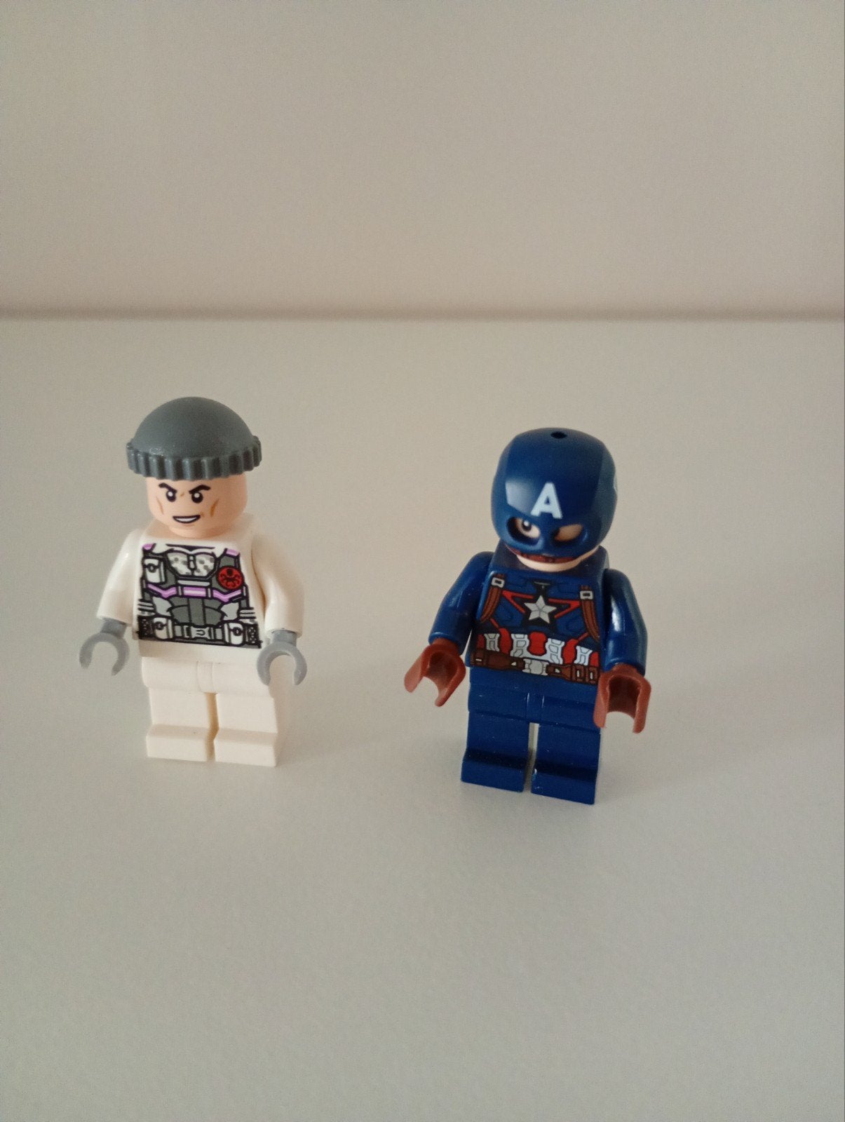 Lego Marvel Captain America mini figuurtjes, Inclusief minifiguren, Gebruikt, Marvel, Lego